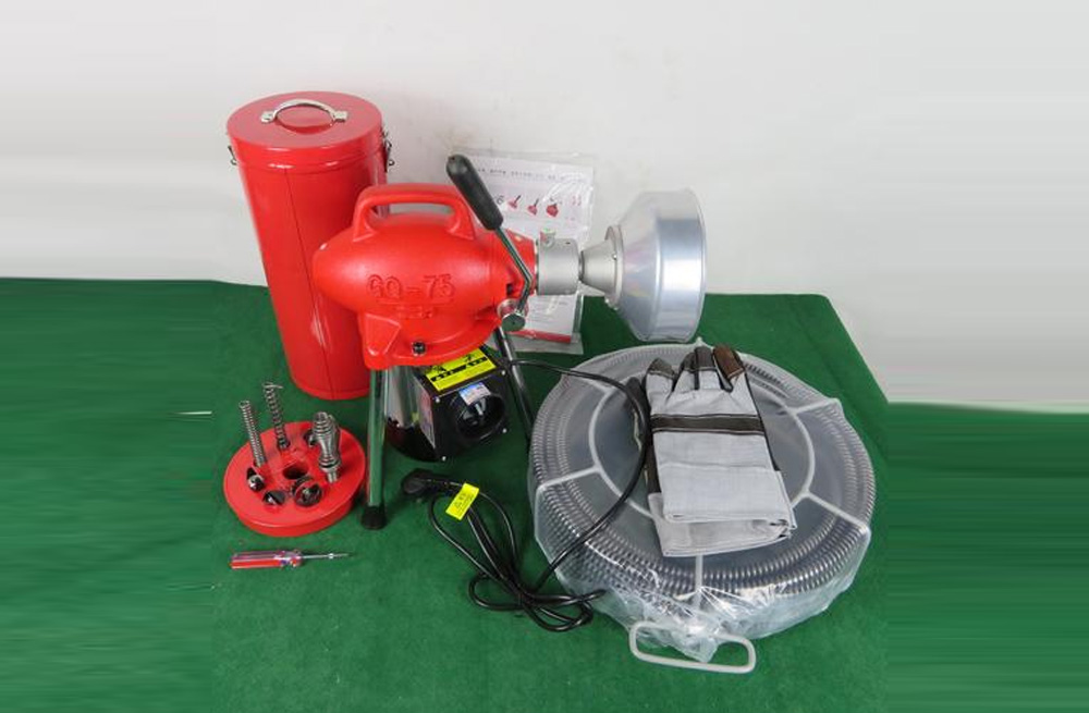 284台城花园管道疏通机